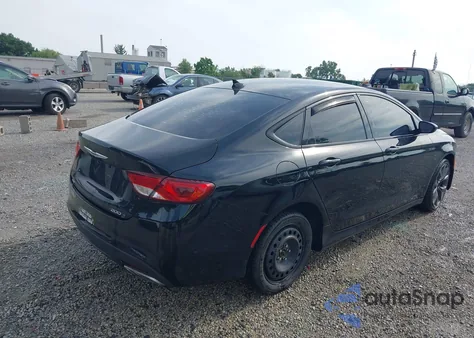 2015 Chrysler 200 S z USA, uszkodzony, nr VIN 1C3CCCDG2FN615730